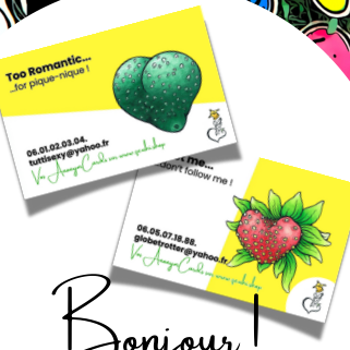 Verso de présentation AnonymCard illustré.